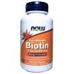 Фото товару Now, Extra Strength Biotin 10000 mcg, Біотин 10000 мкг, 120 ка...