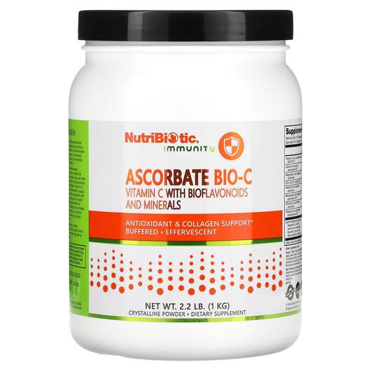 Основне фото товара Immunity Ascorbate Bio-C Vitamin C with Bioflavonoids, Мінеральні
