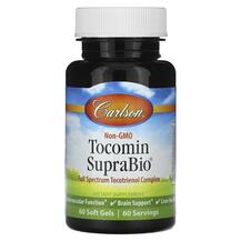 Tocomin SupraBio Токотриенолы Carlson 60 капсул
