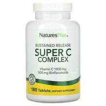 Super C Complex Vitamin C 1000 mg with 500 mg Bioflavonoids, В...