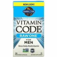 Garden of Life, RAW One Multivitamin For Men, 30 Vegetarian Ca...