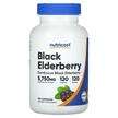 Фото товару Nutricost, Black Elderberry 5750 mg, Чорна Бузина, 120 капсул