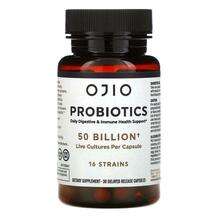 Ojio, Probiotics 50 Billion, Пробіотики, 30 капсул