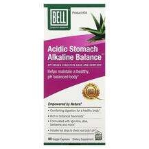 Bell Lifestyle, Acidic Stomach Alkaline Balance, 60 Veggie Cap...