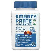 SmartyPants, Organic Men's Gummies, Мультивітаміни для чоловік...