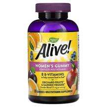 Nature's Way, Alive! Women's Gummy, Жувальні вітаміни для жіно...