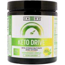 Zhou Nutrition, Контроль веса, Keto Drive Matcha Lemonade, 235 г