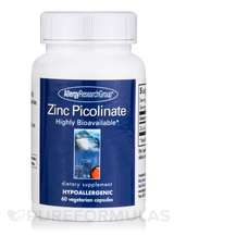Zinc Picolinate 25 mg, Пиколинат цинку 25 мг, 60 капсул