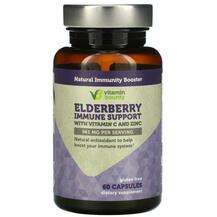 Vitamin Bounty, Elderberry Immune Support 961 mg, Чорна Бузина...