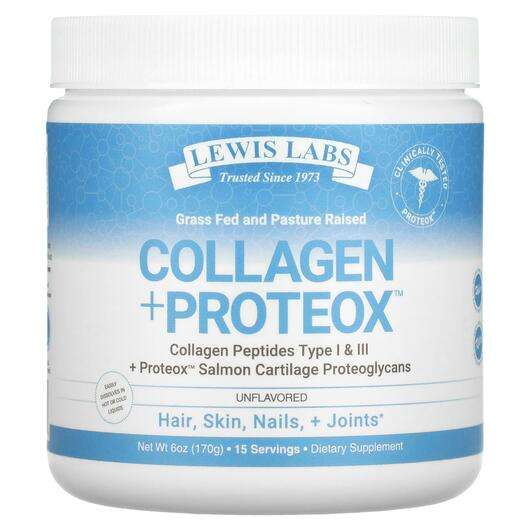 Collagen + Proteox Unflavored, Колаген, 170 г