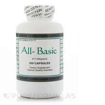 Montiff, Аминокислоты, All-Basic 677 mg, 200 капсул