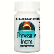 Source Naturals, Potassium Iodide 32.5 mg, 120 Tablets