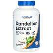 Фото товара Nutricost, Одуванчик, Dandelion Extract 1575 mg, 180 капсул