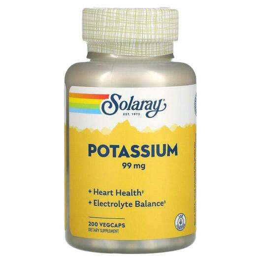 Potassium 99 mg, Калій 99 мг, 200 капсул