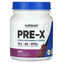 Performance PRE-X Xtreme Pre-Workout Complex Grape, Передтрену...