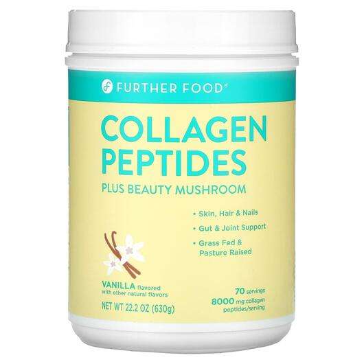 Основное фото товара Further Food, Коллаген, Collagen Peptides Plus Beauty Mushroom...