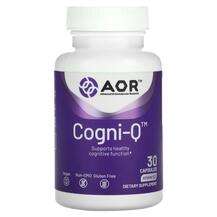 AOR, Поддержка мозга, Cogni-Q, 30 капсул