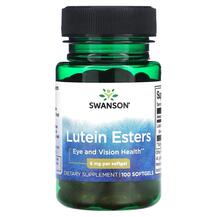 Лютеїн Lutein Esters 6 mg Swanson 100 капсул