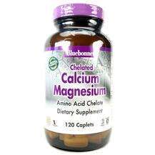 Bluebonnet, Calcium Magnesium Chelated, 120 Caplets