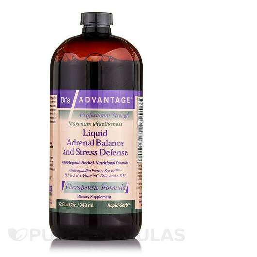 Основне фото товара Dr's Advantage, Liquid Adrenal Balance & Stress Defense, П...