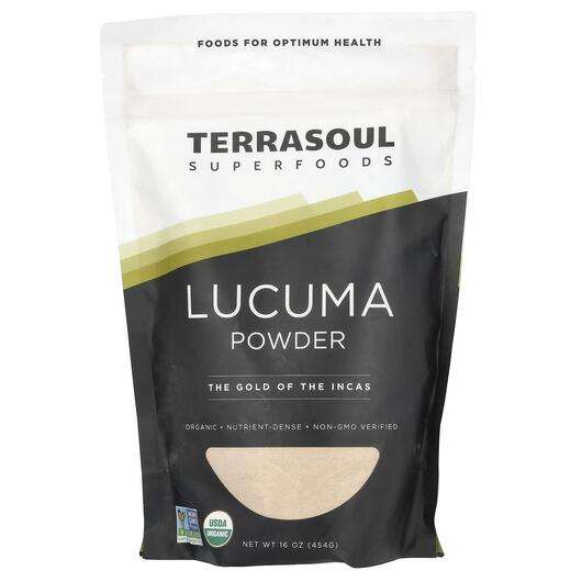 Основное фото товара Terrasoul Superfoods, Лукума, Lucuma Powder, 454 г