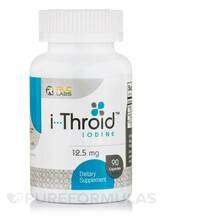 RLC Labs Inc, i-Throid Iodine 12.5 mg, Йод, 90 капсул