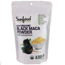 Sunfood, Raw Organic Black Maca Powder, Мака, 113 г