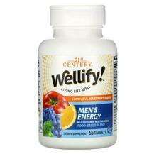21st Century, Wellify! Men's Energy Multivitamin Multimineral,...