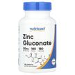 Фото товара Nutricost, Глюконат Цинка, Zinc Gluconate 50 mg, 180 таблеток