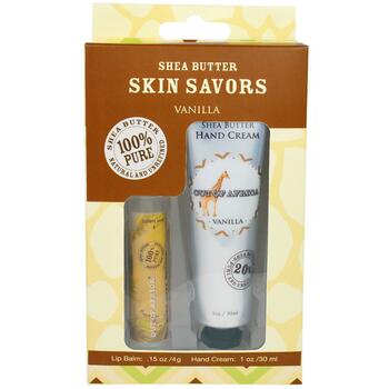 Купить Shea Butter Skin Savor Hand Cream Lip Balm Tropical Vanilla 2 ...