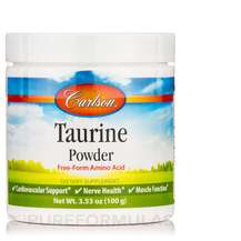 Carlson, L-Таурин, Taurine Powder, 100 г