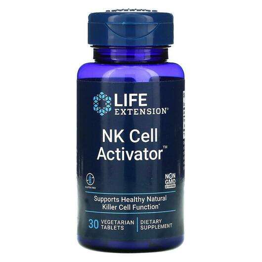Основне фото товара Life Extension, NK Cell Activator, Активатор клітин NK, 30 таб...