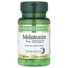 Melatonin 1 mg Мелатонин 1 мг Nature's Bounty