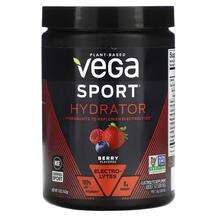 Vega, Sport Plant-Based Hydrator Berry, Електроліти, 142 г