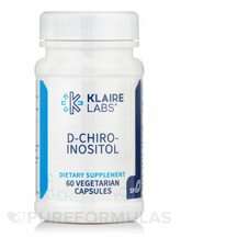 Klaire Labs SFI, D-Chiro-Inositol, Вітамін B8 Інозитол, 60 капсул