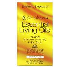 Dr. Ohhira's, Essential Living Oils, Риб'ячий жир та Омега, 60...