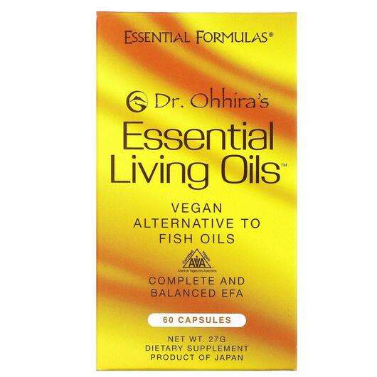 Essential Living Oils, Риб'ячий жир та Омега, 60 капсул