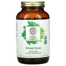 Pure Synergy, Organic Juice Powder Wheat Grass, 150 g
