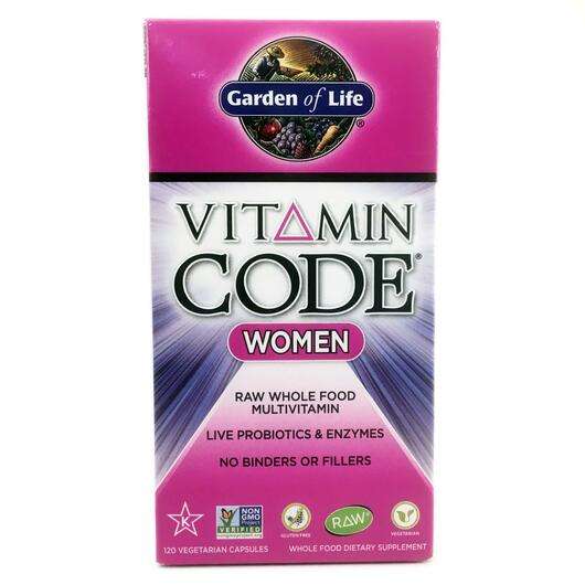Vitamin Code Women, RAW Мультивітаміни для жінок, 120 капсул