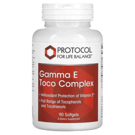 Gamma E Toco Complex, Токотрієноли, 90 капсул