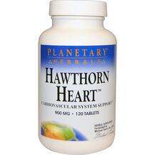 Planetary Herbals, Боярышник, Hawthorn Heart 900 mg, 120 таблеток