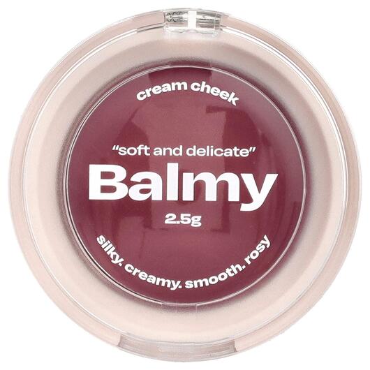 Основное фото товара alternativestereo, Крем, Balmy Cream Cheek No.6 Plum Jam, 2.5 г
