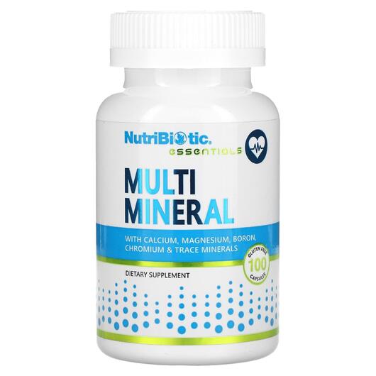 Основне фото товара Essentials Multi Mineral, Мінеральні добавки, 100 Gluten Free Cap