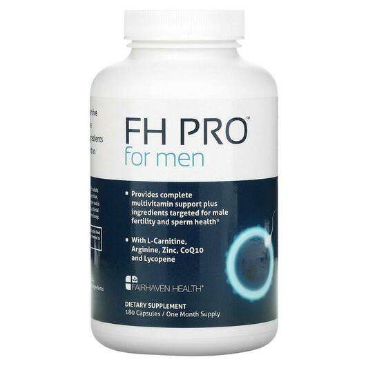 Основне фото товара Fairhaven Health, FH Pro for Men, Підтримка сексуальності, 180...