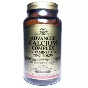 Pre-Order Advanced Calcium Complex Vitamins D3 K2 Zinc Boron 120 Tablets