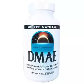 Заказать ДMAE 351 мг 200 капсул
