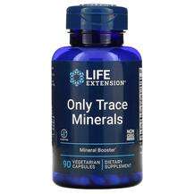 Life Extension, Only Trace Minerals, Мінерали, 90 капсул