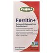 Фото товару Flora, Ferritin +, Залізо, 30 капсул