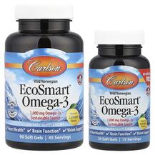 Риб'ячий жир Омега-3 1000 мг 90 + EcoSmart Omega-3