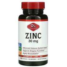 Olympian Labs, Zinc 30 mg, Цинк 30 мг, 100 капсул